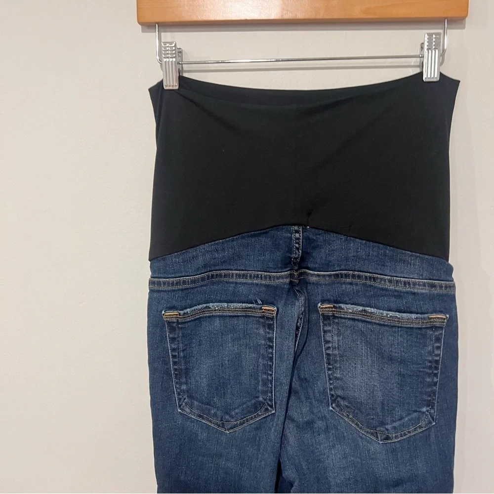 Good American The Homestretch Maternity Jeans Blue227